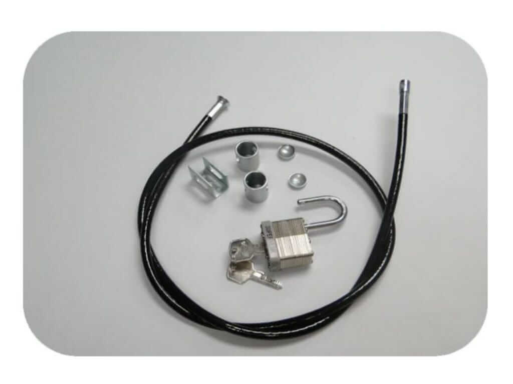 Outdoor TV Enclosure Security Lock Kit | TV Protec